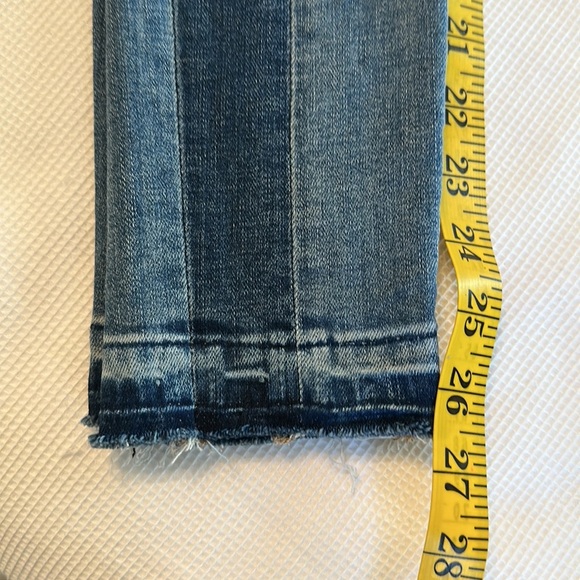 American Eagle Super Stretch Hi-Rise Jegging Crop Two Tone Size 2 Regular - Picture 11 of 15